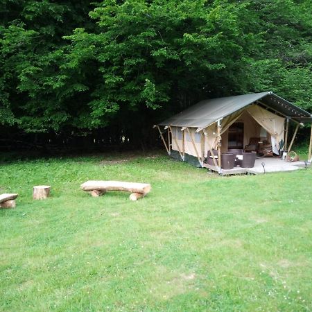 Tente Lodge Elevage Girbal La Chapelotte Bagian luar foto