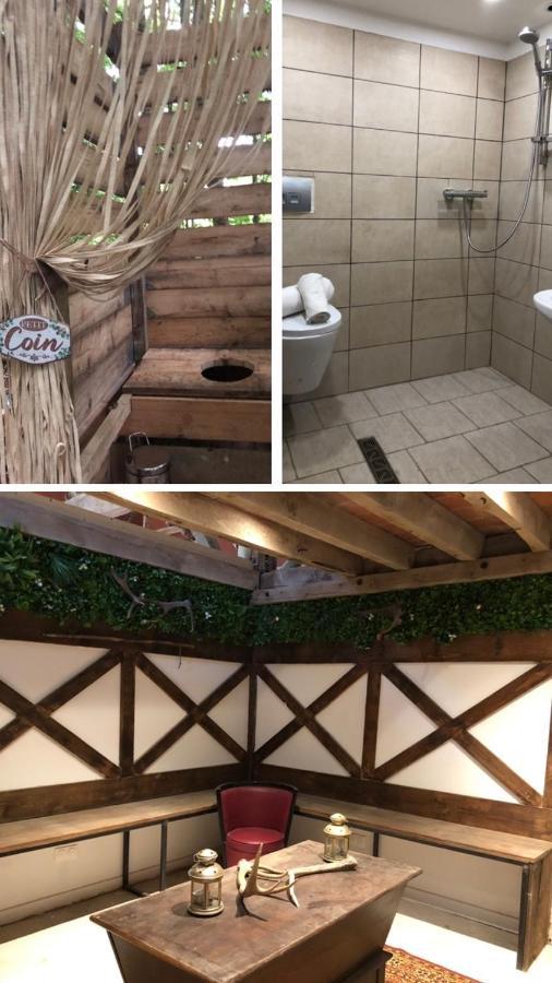 Tente Lodge Elevage Girbal La Chapelotte Bagian luar foto