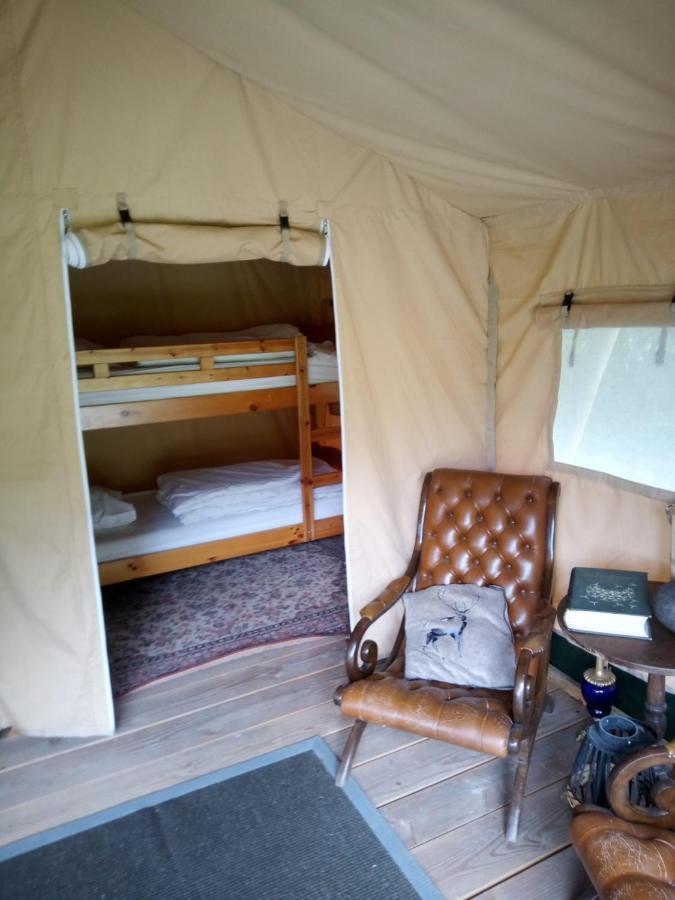 Tente Lodge Elevage Girbal La Chapelotte Bagian luar foto